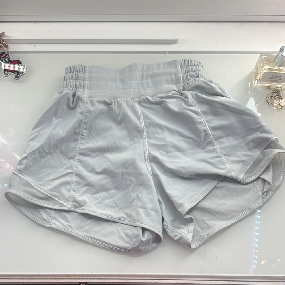 lululemon athletica Light Gray Athletic Shorts